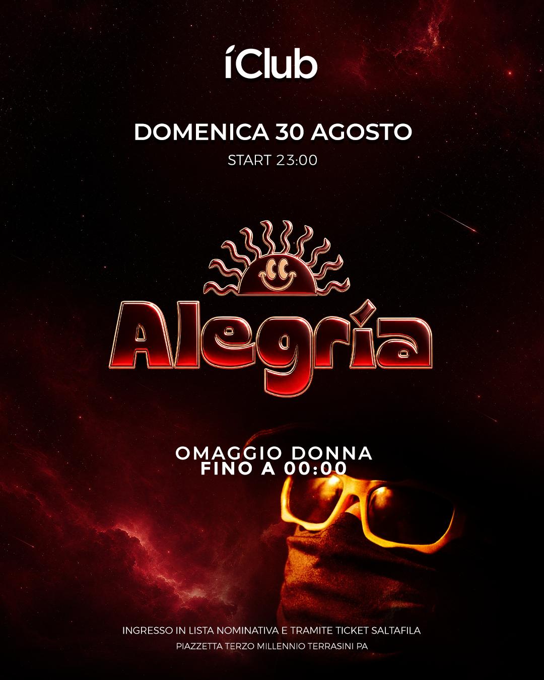☀️ ALEGRÍA — 30.08 IClub